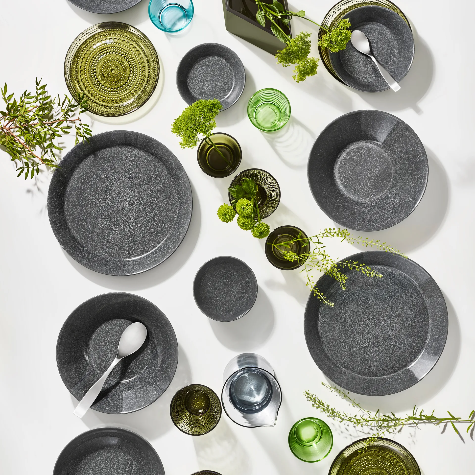 Kartio Trinkgläser 21cl 2er Pack, Moosgrün Iittala