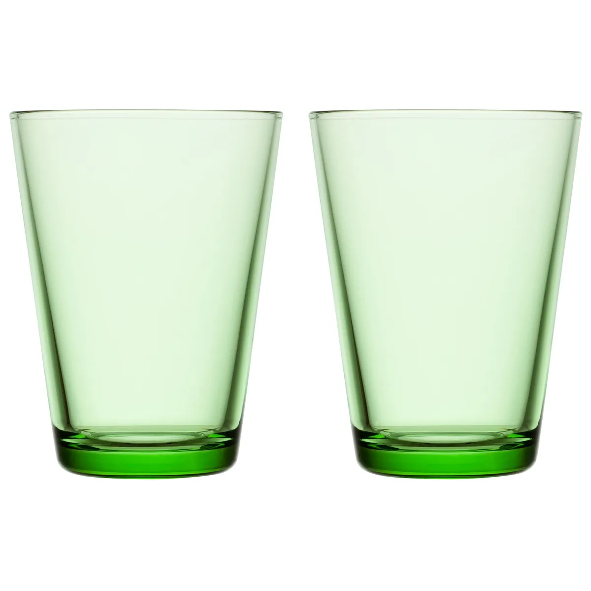 Iittala Kartio Trinkgläser 40cl 2er Pack Apfelgrün 2er Pack