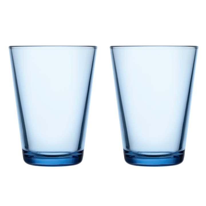 Kartio Trinkgläser 40cl 2er Pack - Aqua - Iittala