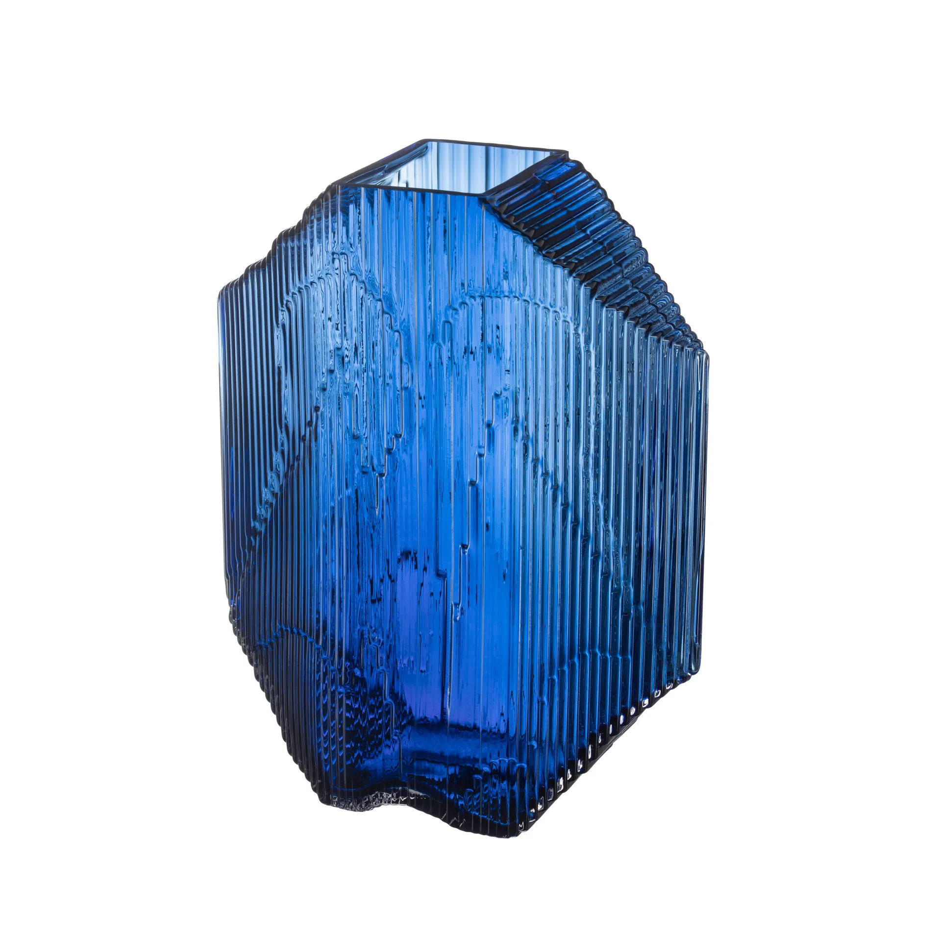 Kartta Glasskulptur 33,5cm, Ultramarinblau Iittala
