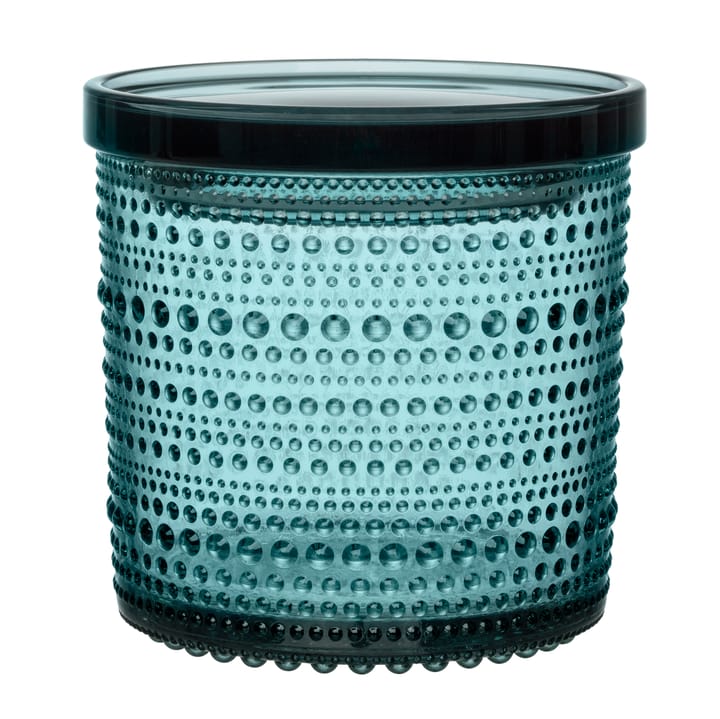 Kastehelmi Dose groß - Meeresblau - Iittala