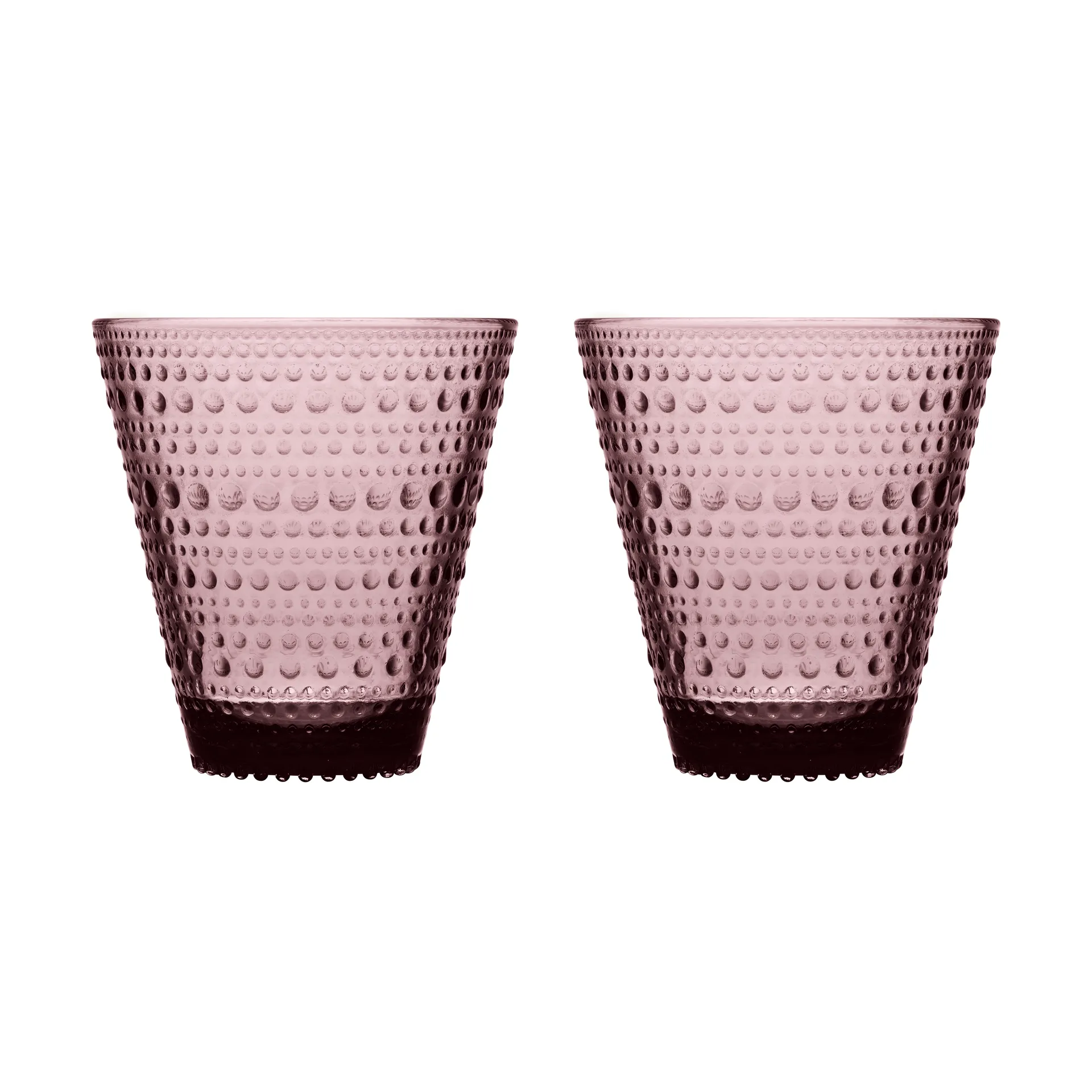 Kastehelmi Glas 2er Pack, Heide Iittala