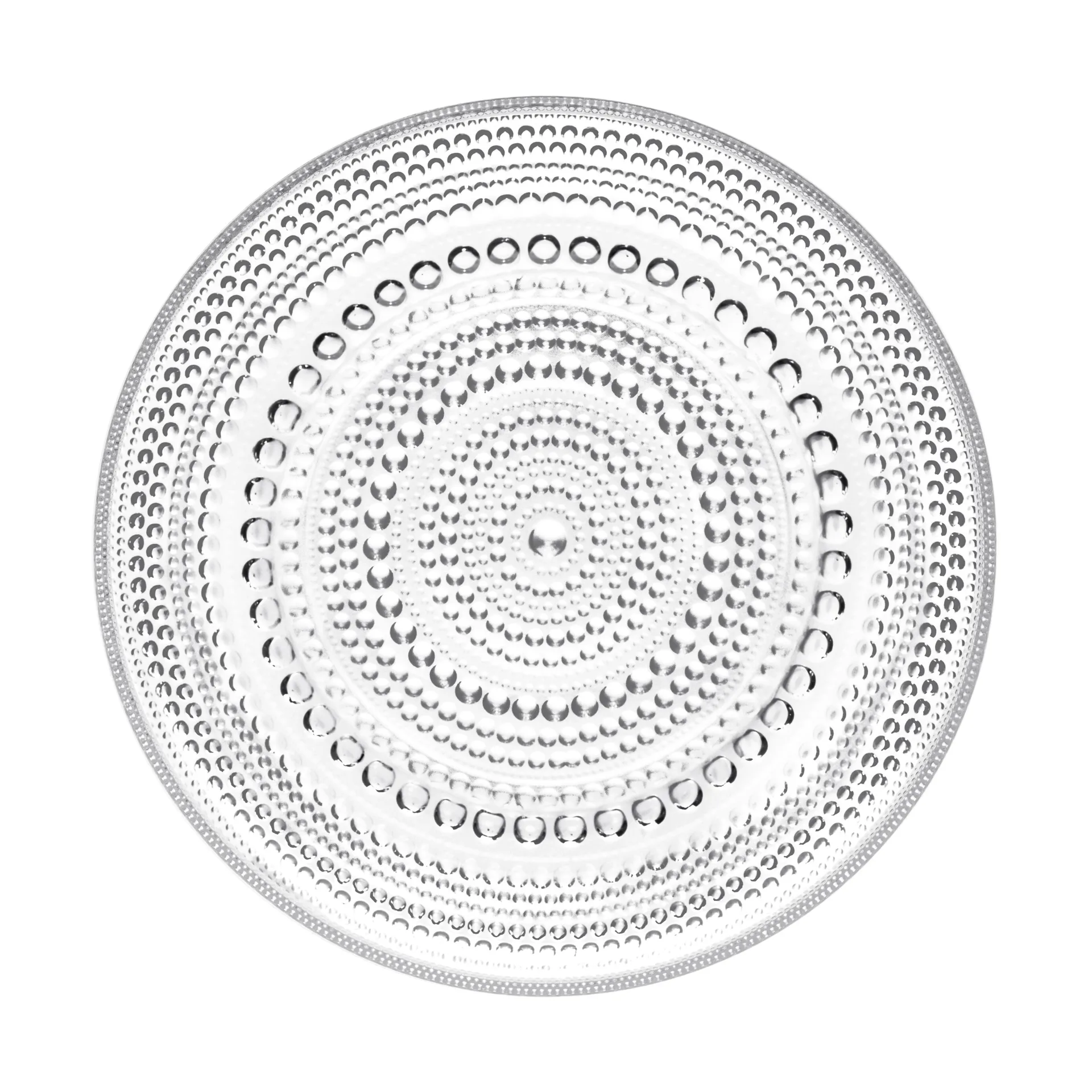 Kastehelmi Teller Ø17cm, Klar Iittala