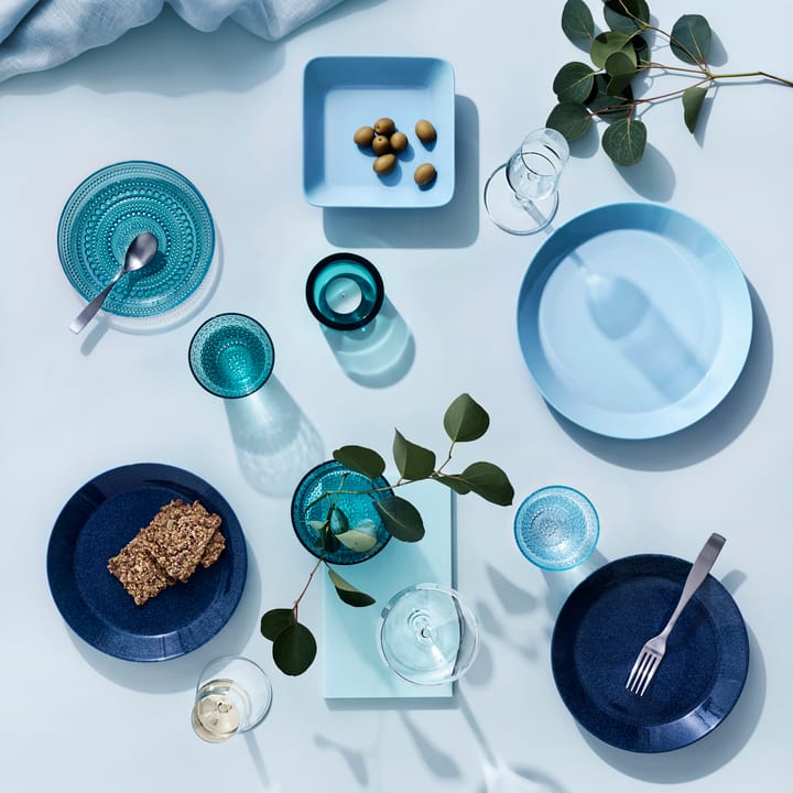 Kastehelmi Teller Ø17cm, Meeresblau Iittala