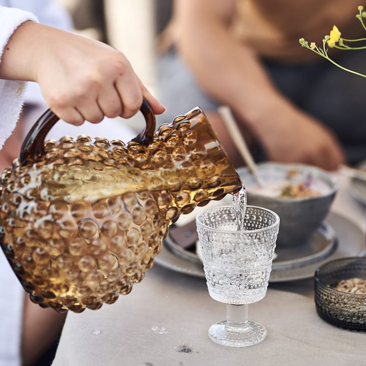 Kastehelmi Trinkglas mit Fuß 26 cl 2-pack - Klar - Iittala