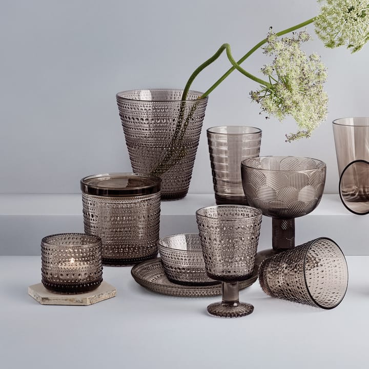 Kastehelmi Vase - Leinen - Iittala