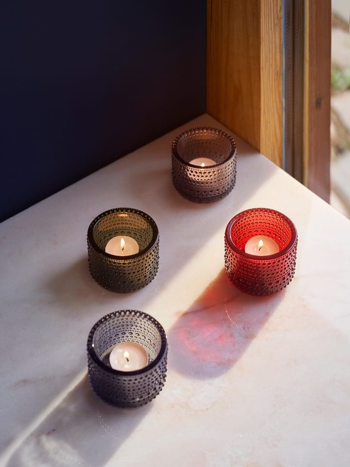 Kastehelmi Windlicht, Preiselbeere Iittala