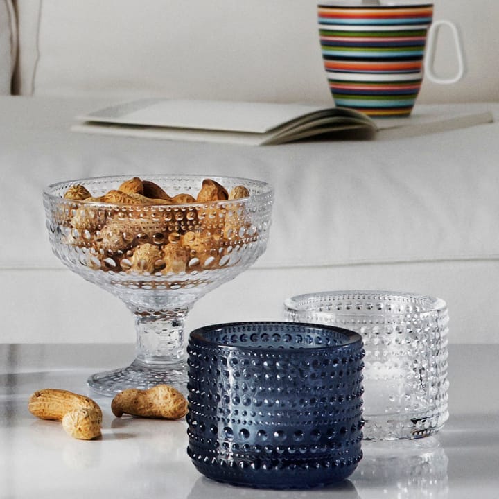 Kastehelmi Windlicht, Regen (blau) Iittala