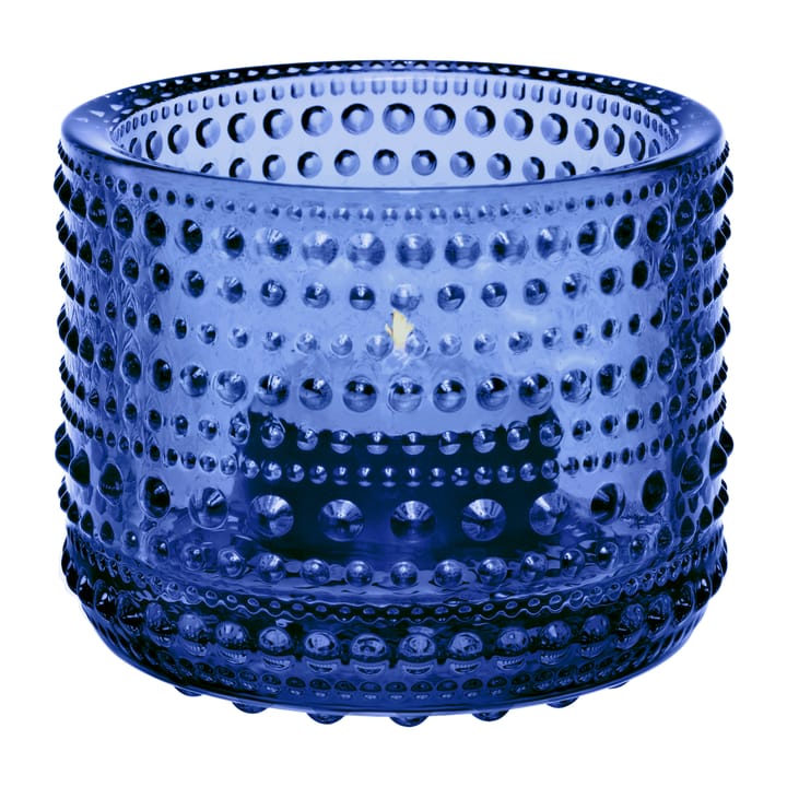 Kastehelmi Windlicht - Ultramarinblau - Iittala