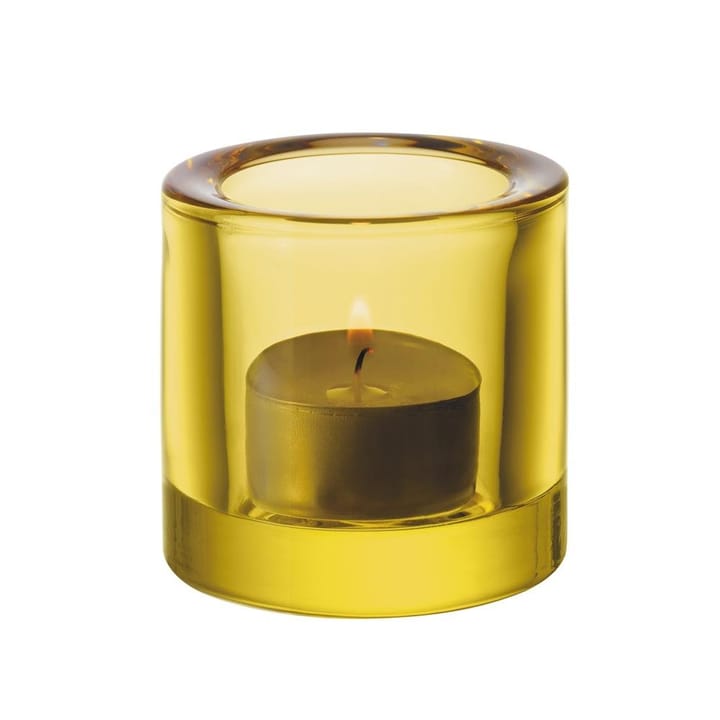 Kivi Teelichthalter - Zitronengelb - Iittala
