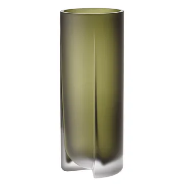 Kuru Vase 25,5cm - Gefrostet moosgrün - Iittala