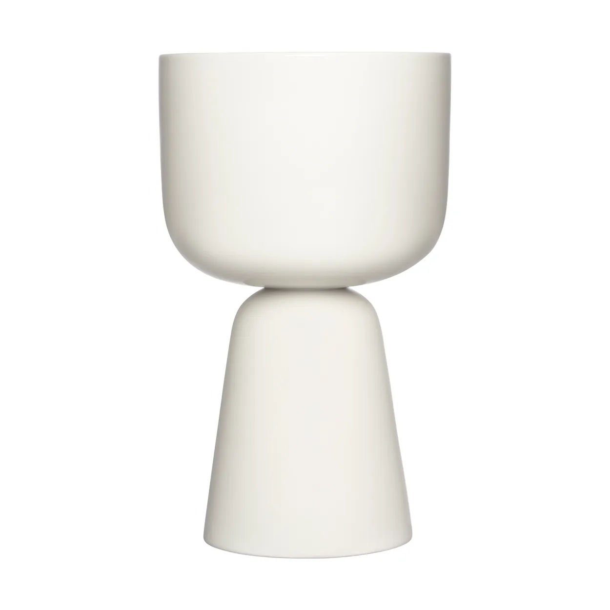 Iittala Nappula Blumentopf 24,5×40 cm Weiß