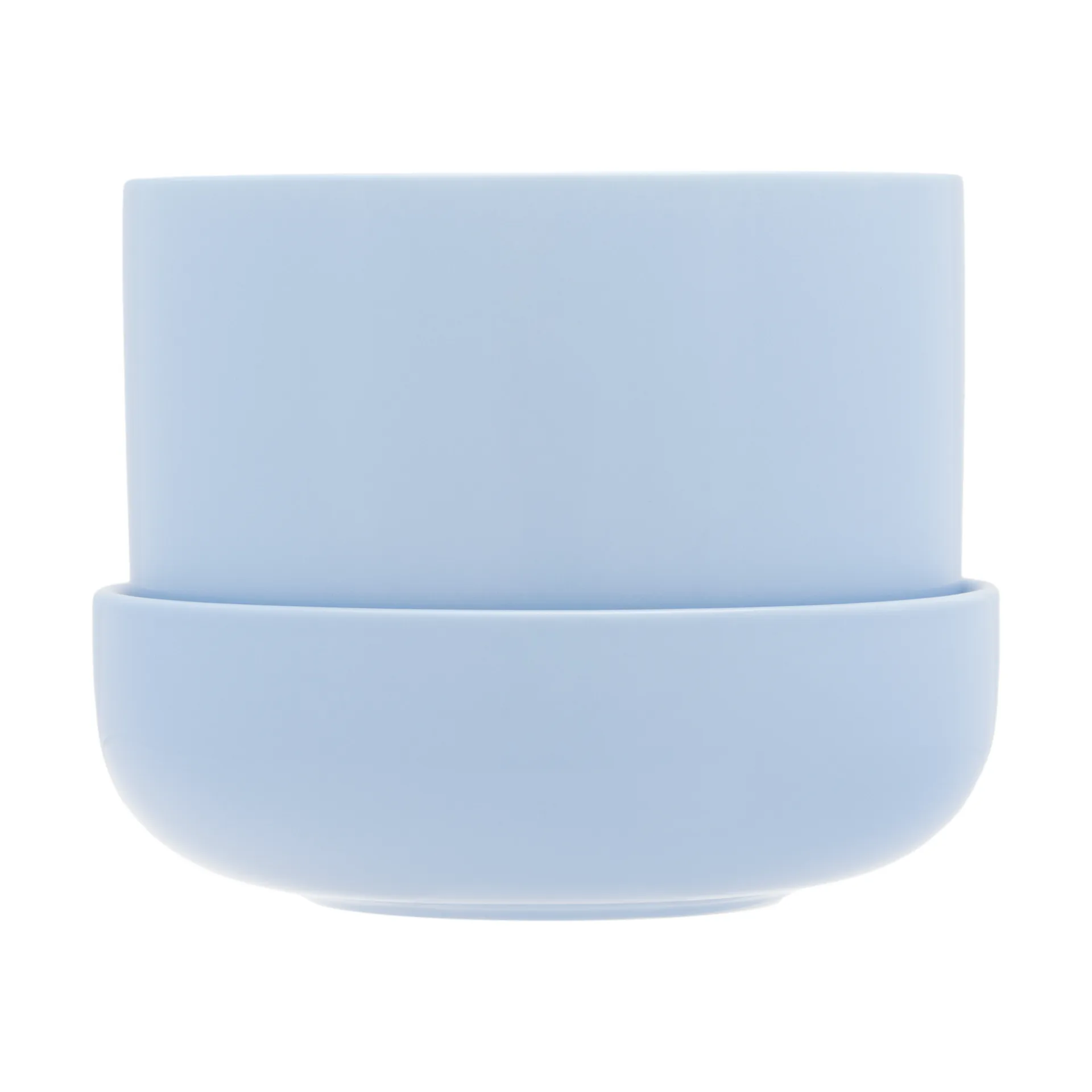 Nappula Blumentopf mit Untersetzer Ø17 cm h13 cm, Aqua Iittala