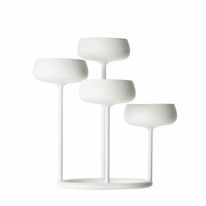 Nappula Kerzenhalter, Weiß Iittala