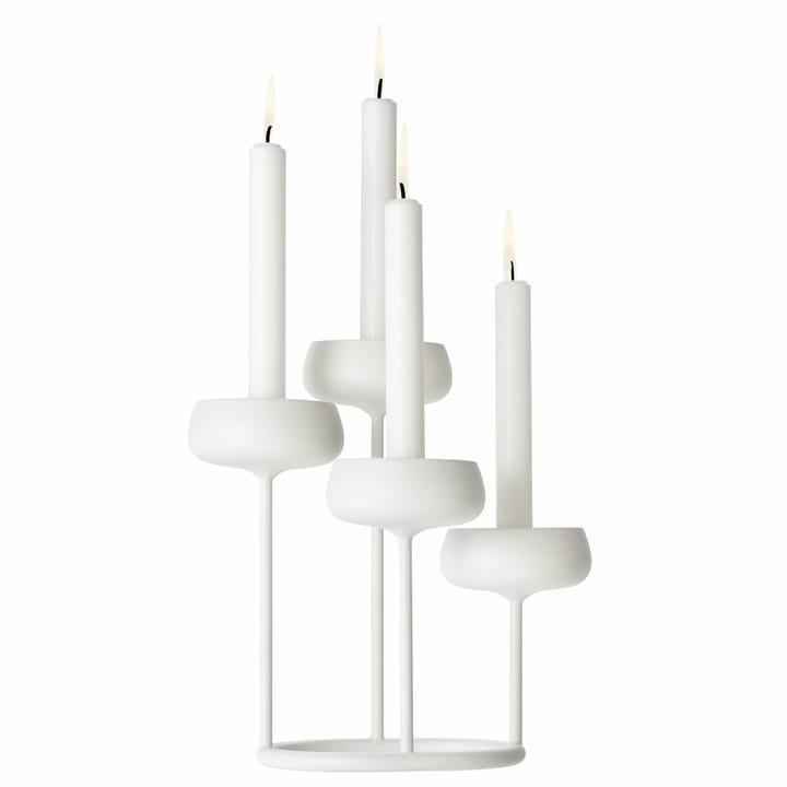 Nappula Kerzenhalter, Weiß Iittala