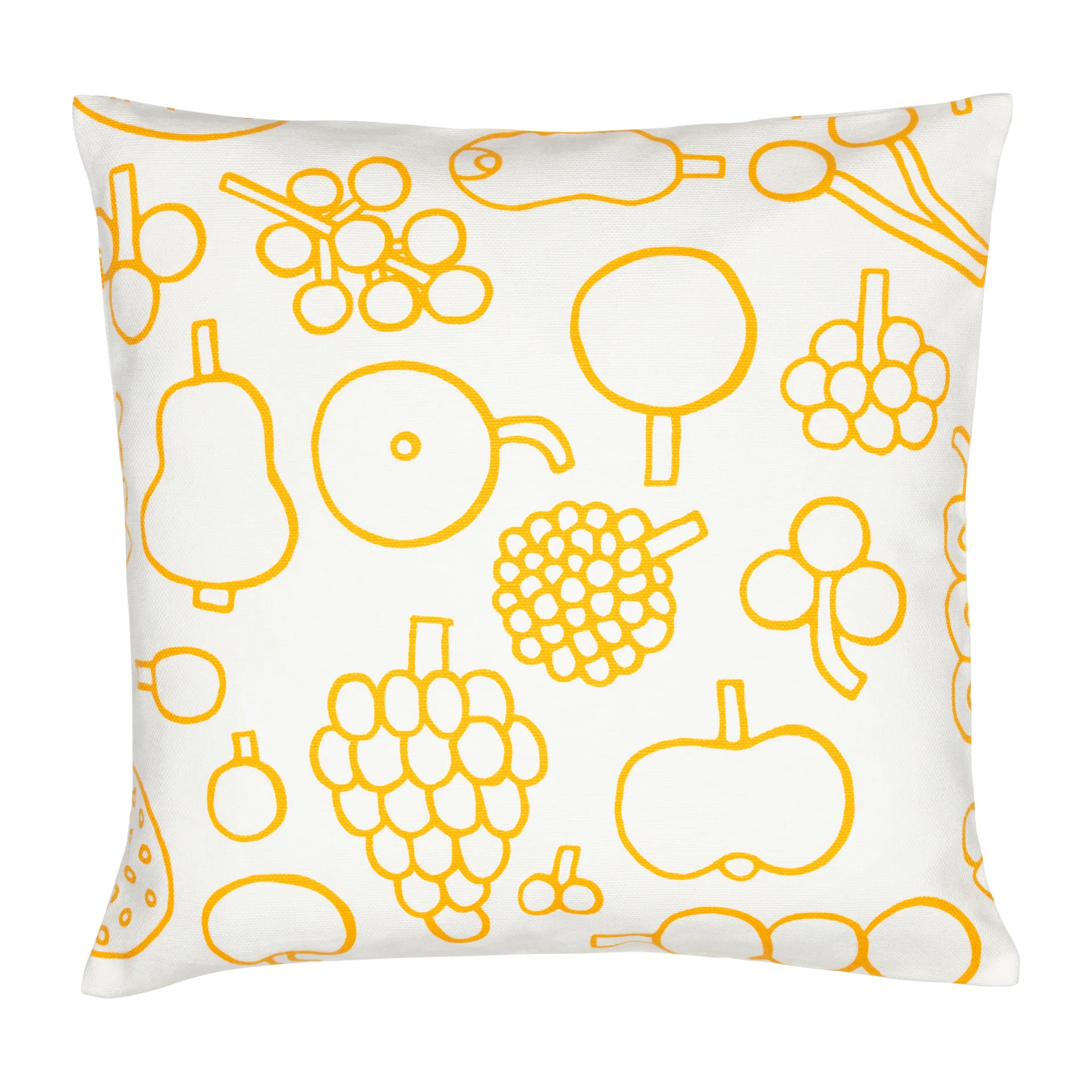 Oiva Toikka Frutta Kissenbezug 47 x 47cm, Gelb Iittala