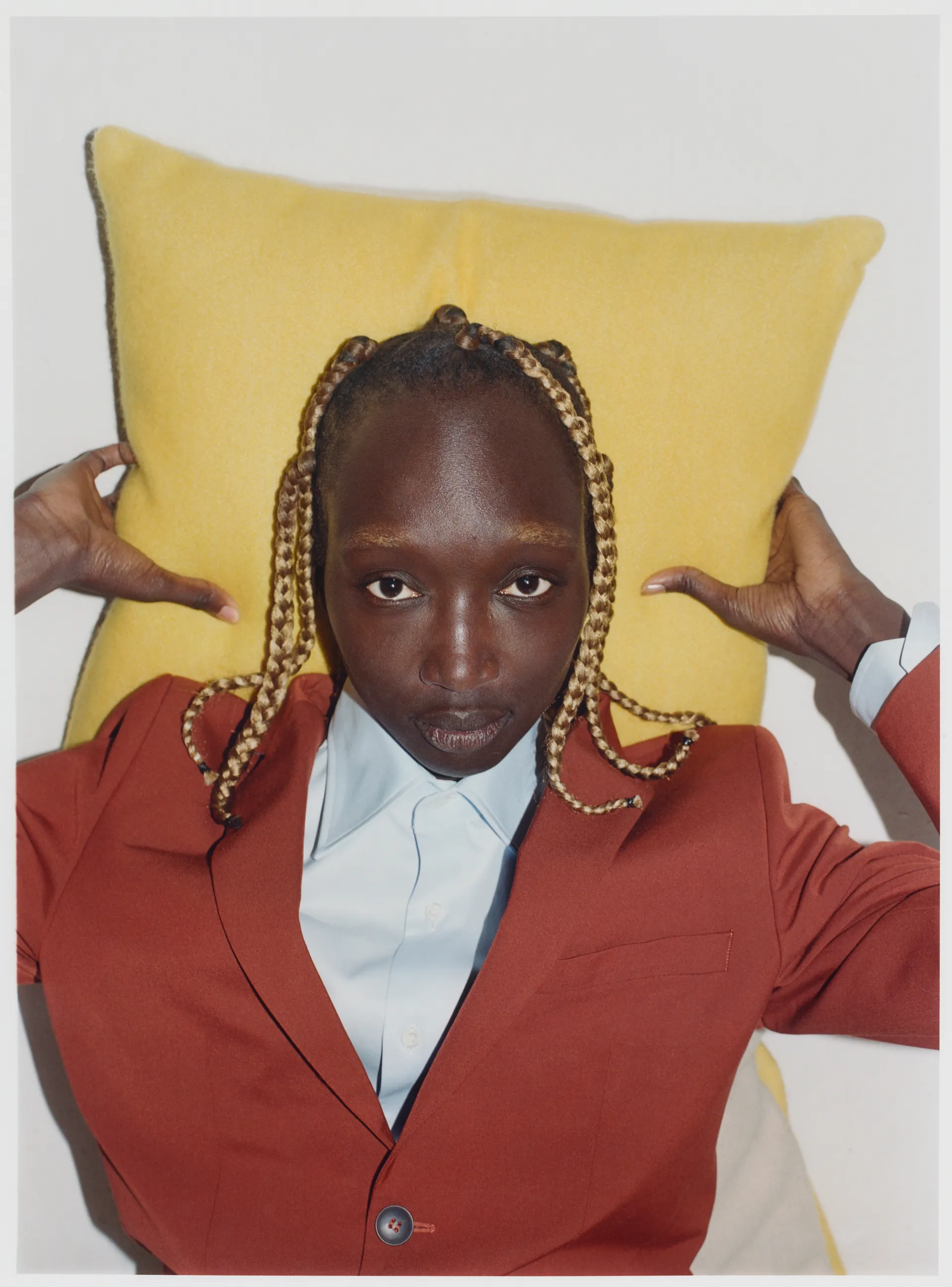 Play Kissenbezug 48x48 cm, Beige-Gelb Iittala