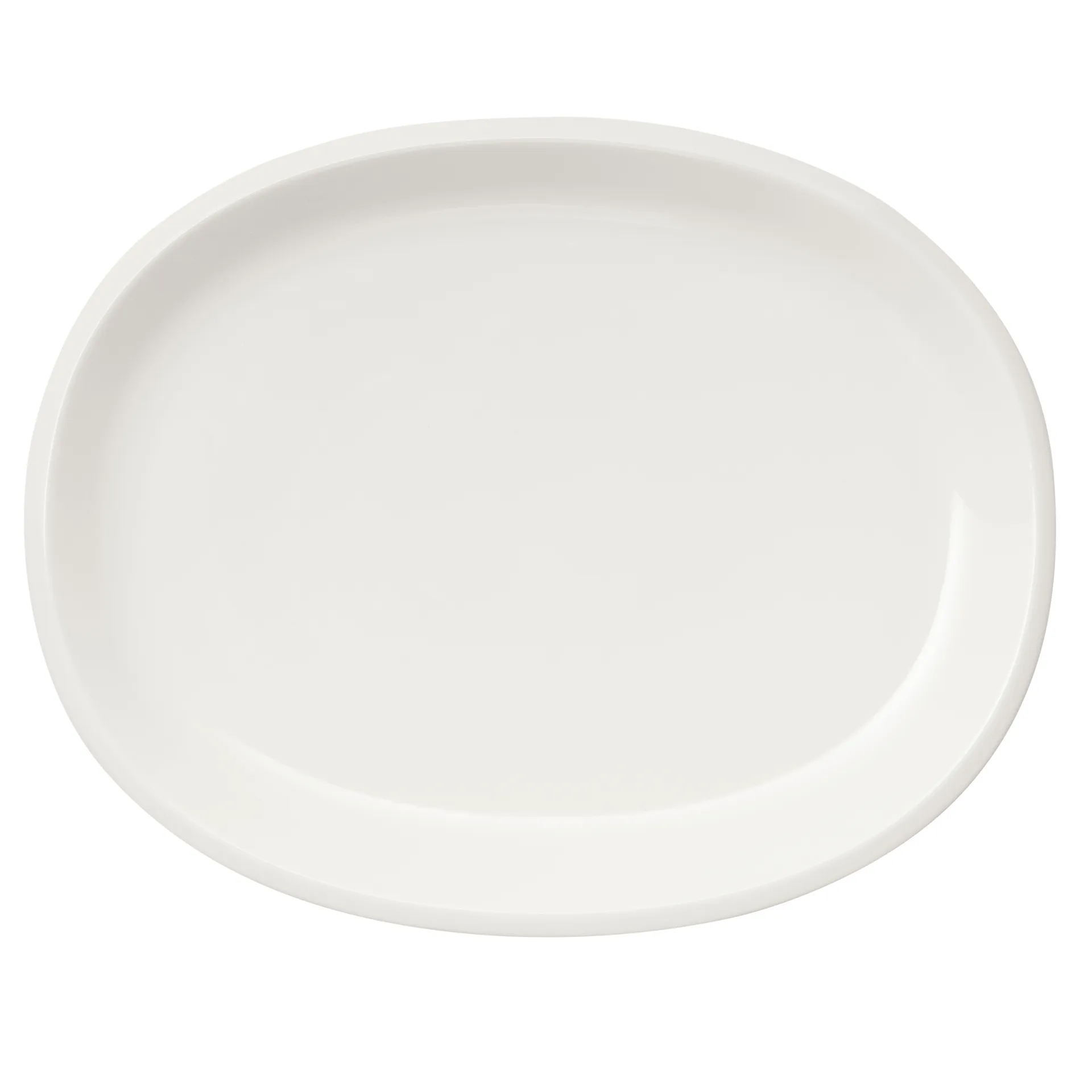 Raami ovaler Servierteller 35cm, Weiß Iittala