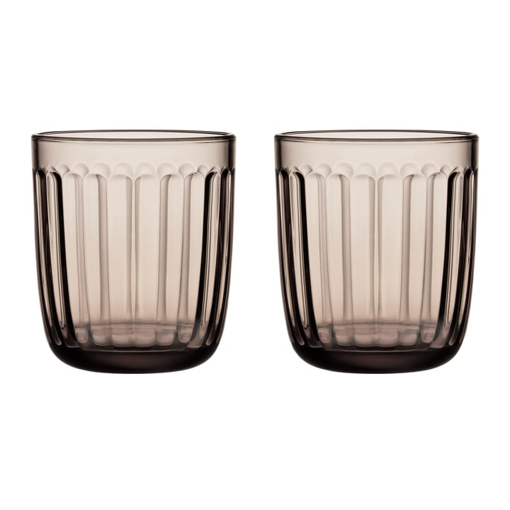 Raami Wasserglas 26 cl 2er-Pack - Leinen - Iittala