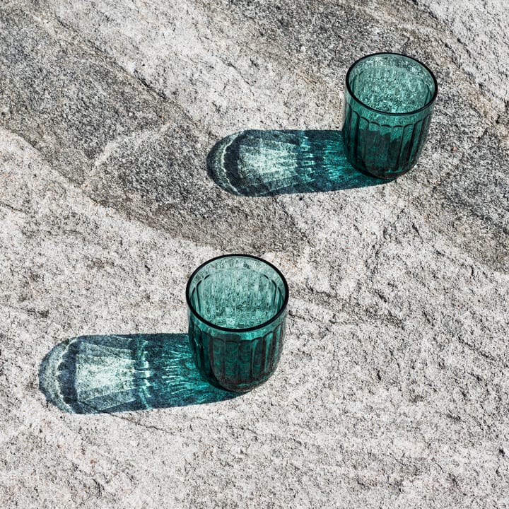 Raami Wasserglas 26 cl 2er-Pack, Meeresblau Iittala