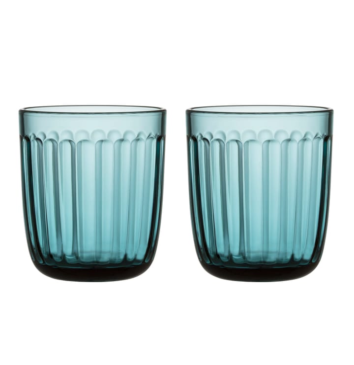 Raami Wasserglas 2er-Pack - Meeresblau - Iittala