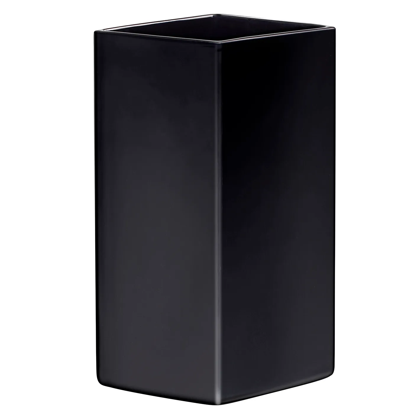 Ruutu Keramikvase 315mm, Schwarz Iittala