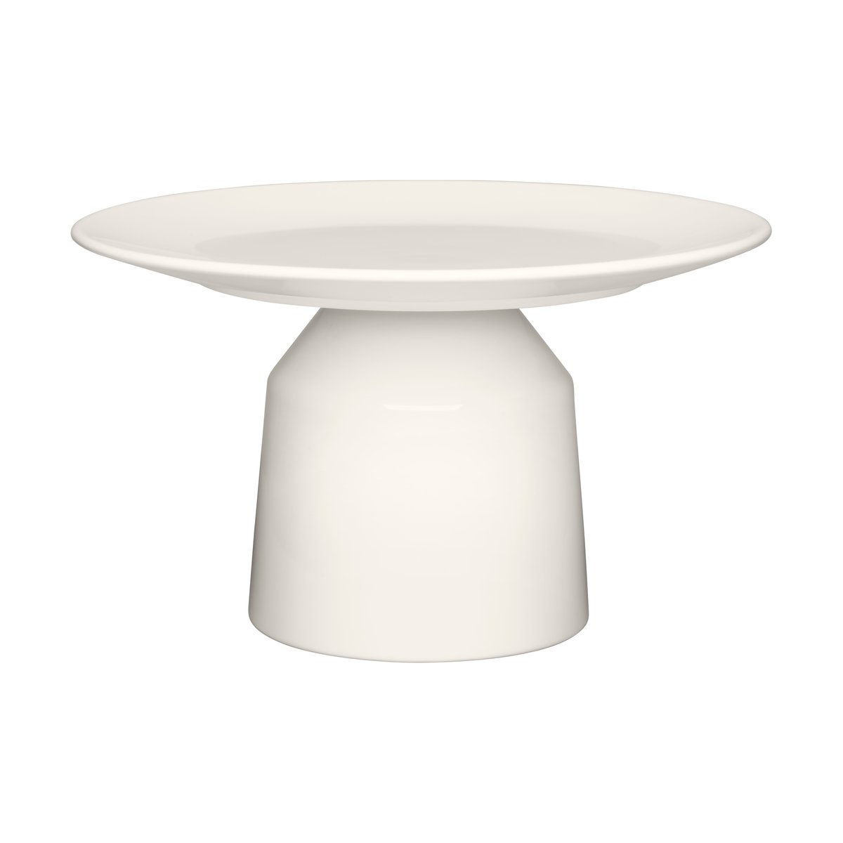 Iittala Solare Serviertablett hoch 14xØ24 cm Weiß