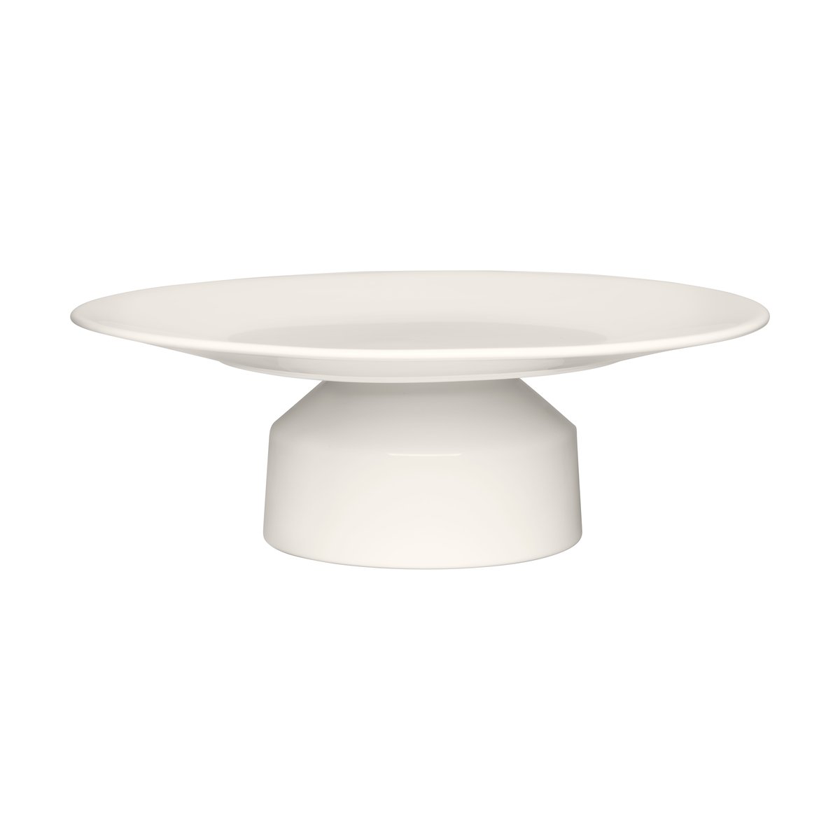 Iittala Solare Serviertablett niedrig 9,5xØ30 cm Weiß