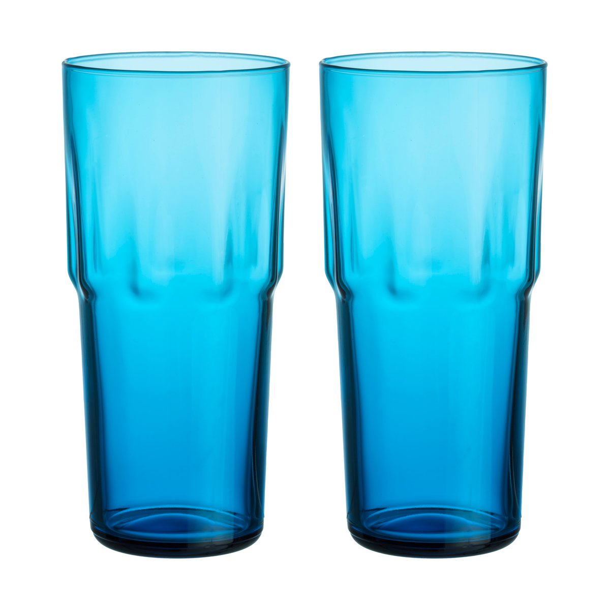 Iittala Solare Trinkglas hoch 39 cl 2er-Pack Electric Blue