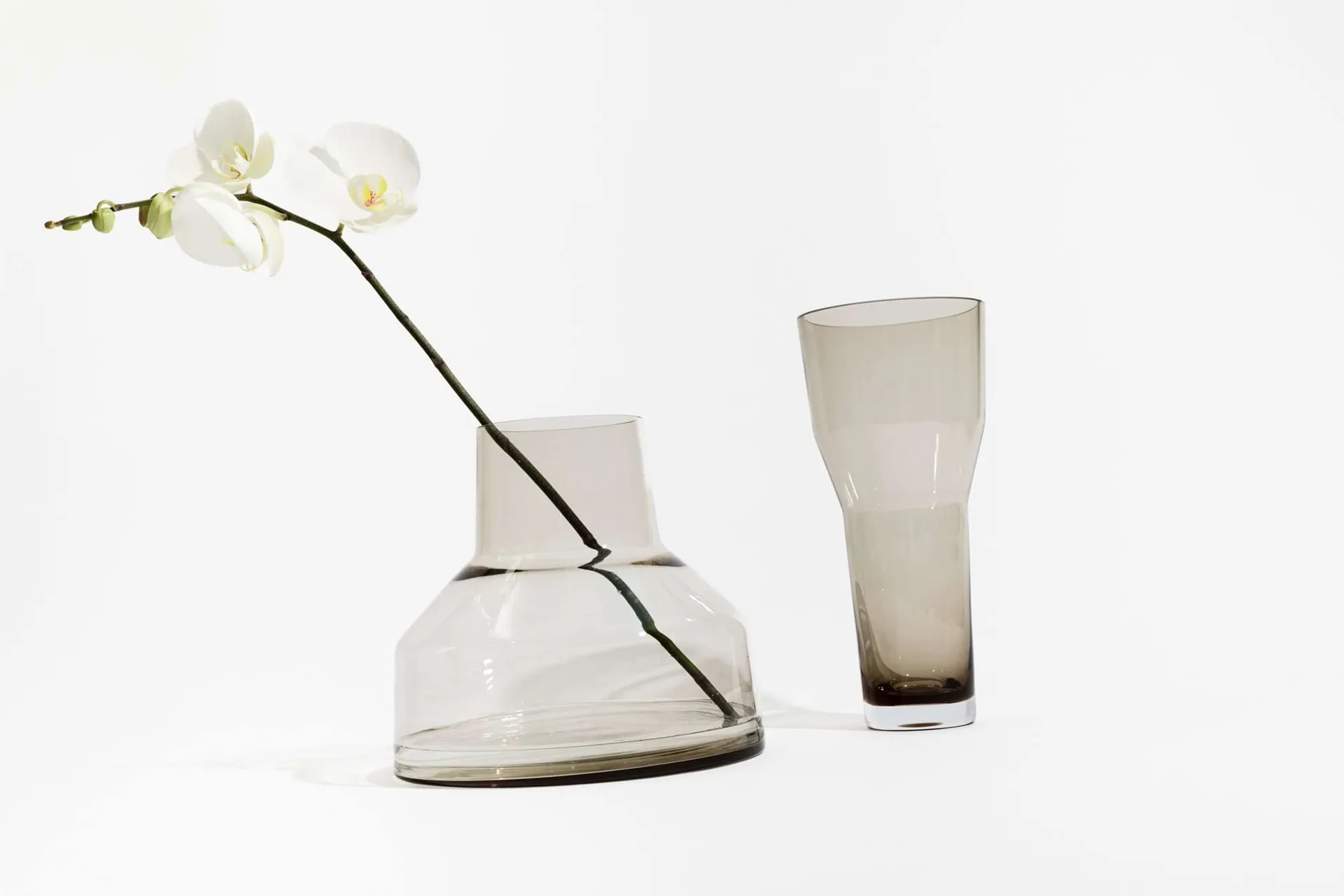 Solare Vase hoch Ø12x26 cm, Leinen Iittala