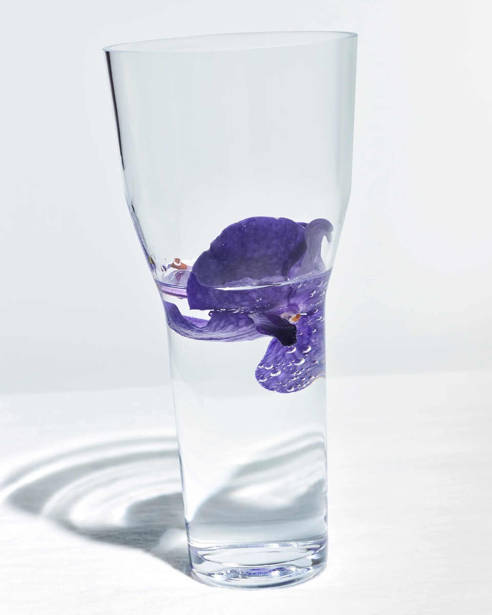 Solare Vase hoch 26xØ12 cm, Klar Iittala