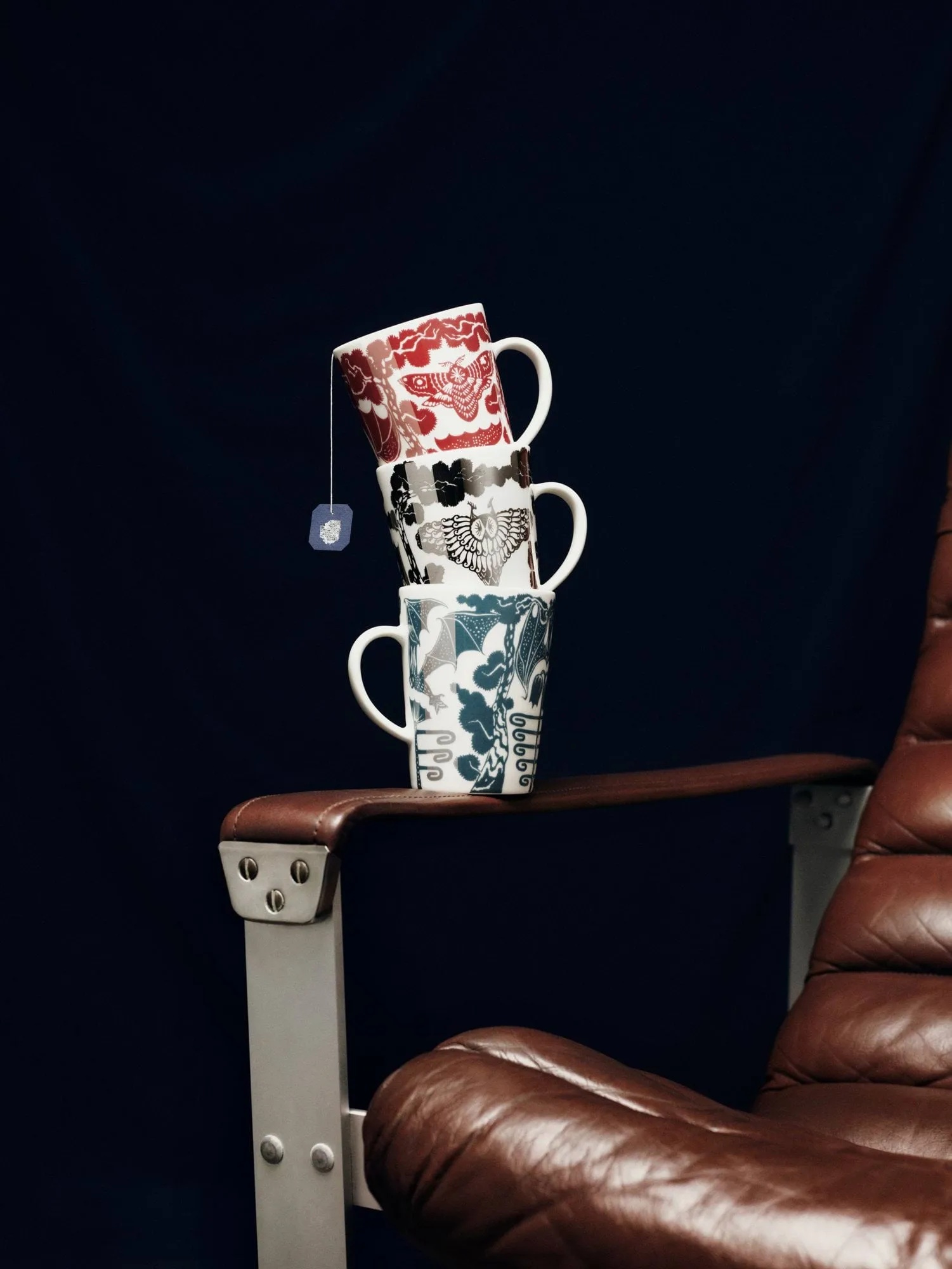 Taika Becher 40 cl Geschenkverpackung, Yö Stahlblau Iittala