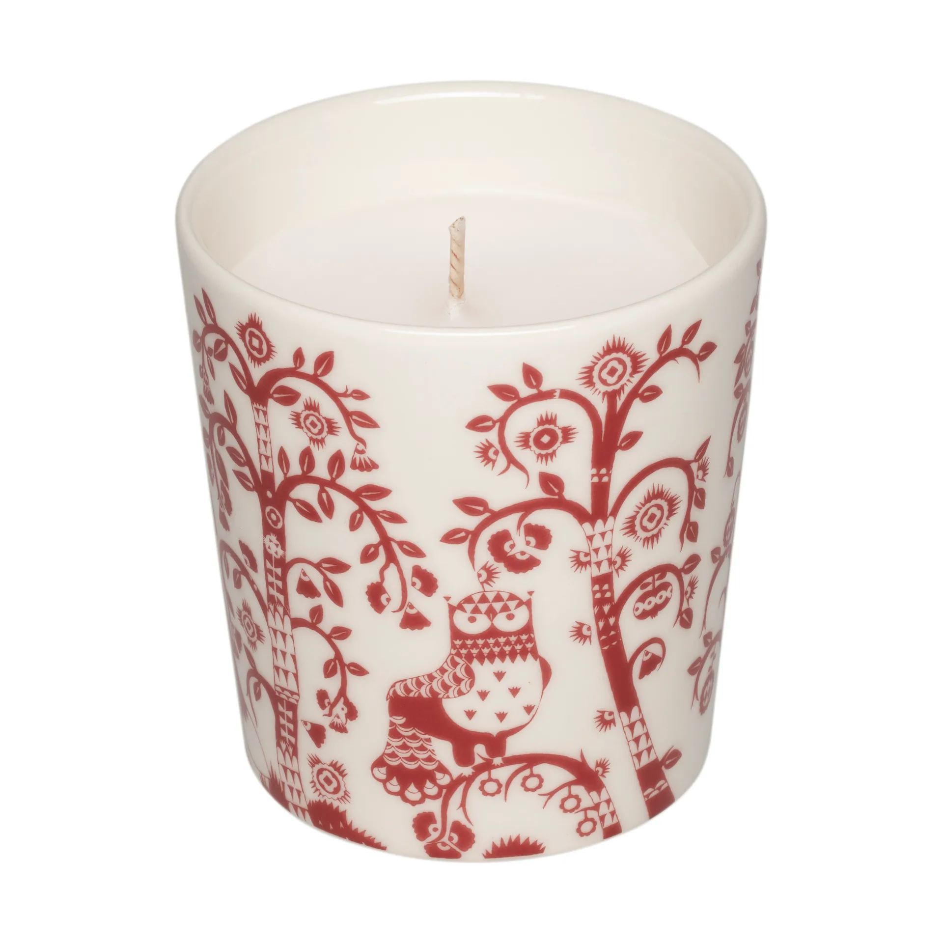 Taika Kerze, Granatrot, 9 cm Iittala
