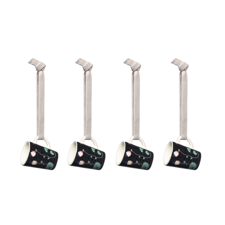 Taika Minitassen 15-jähriges Jubiläum 4er Pack, Schwarz Iittala