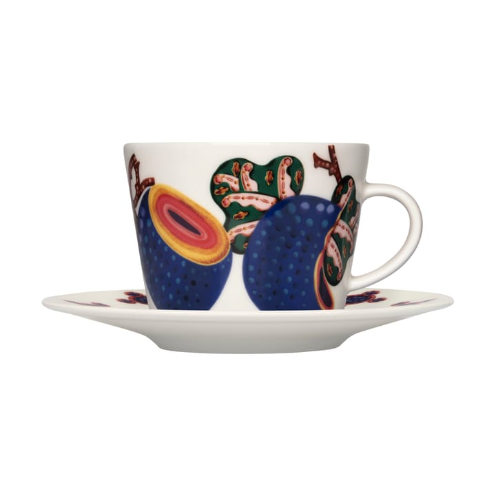 Taika Sato Kafeetasse 20 cl - Weiß-bunt - Iittala