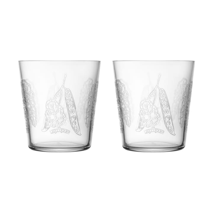 Taika Sato Wasserglas 38 cl 2er Pack - Klar - Iittala