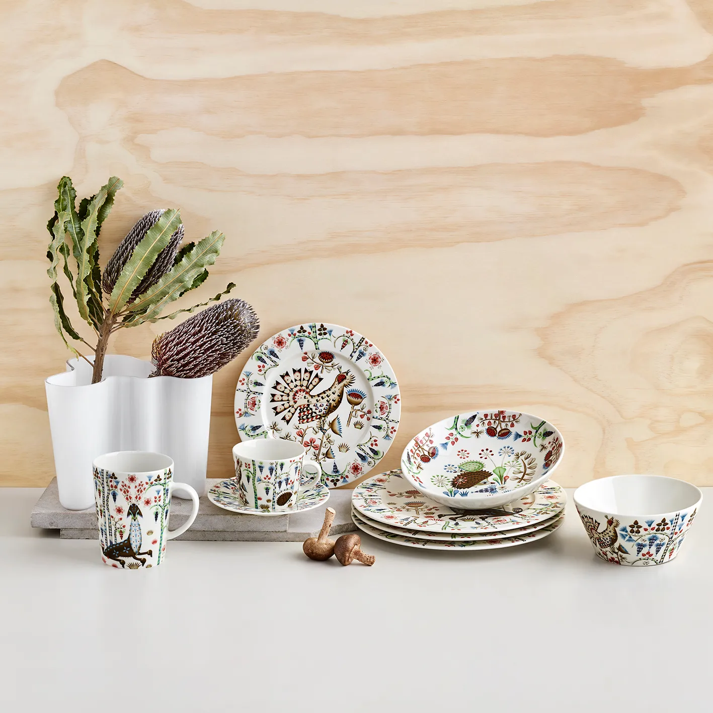 Taika Siimes Teller 27cm, Weiß Iittala