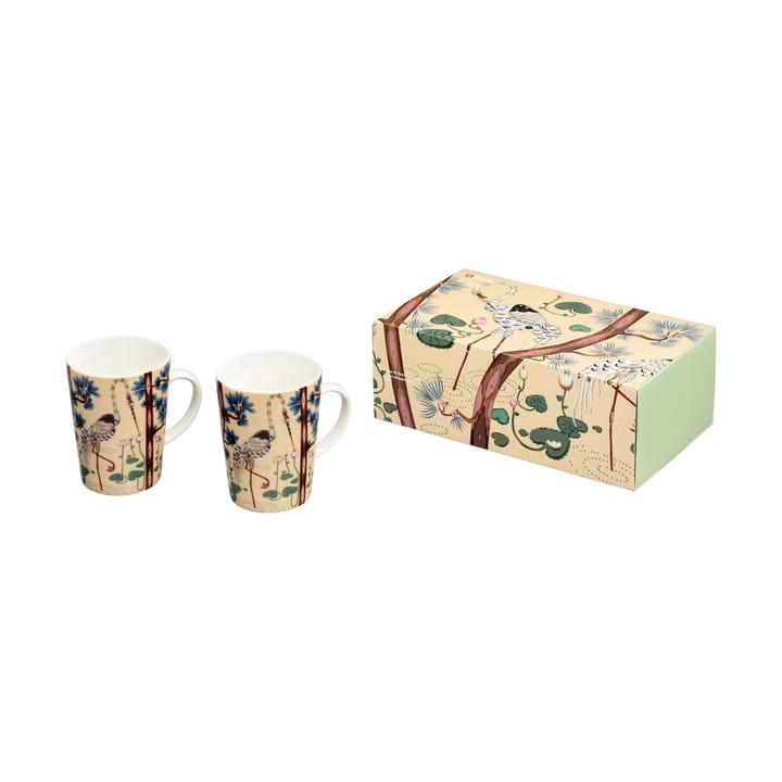 Taika Tasse 40 cl 15-jähriges Jubiläum 2er Pack - Linne - Iittala