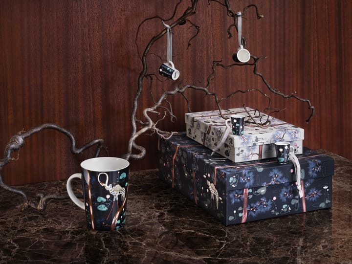 Taika Tasse 40cl 15-jähriges Jubiläum Geschenkset 2er Pack, Schwarz Iittala