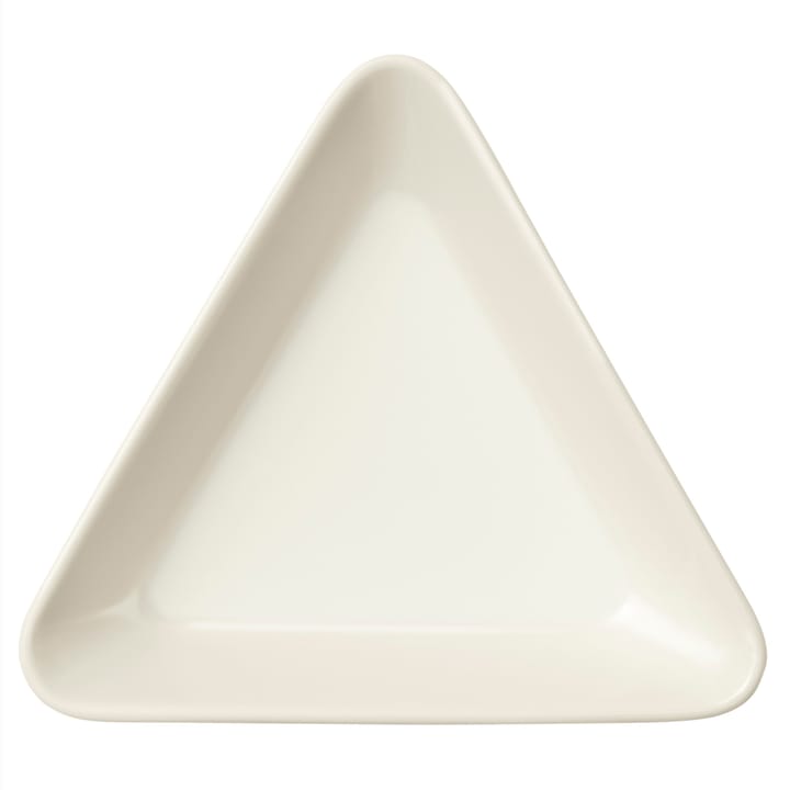 Teema dreieckiger Teller weiß, Weiß Iittala