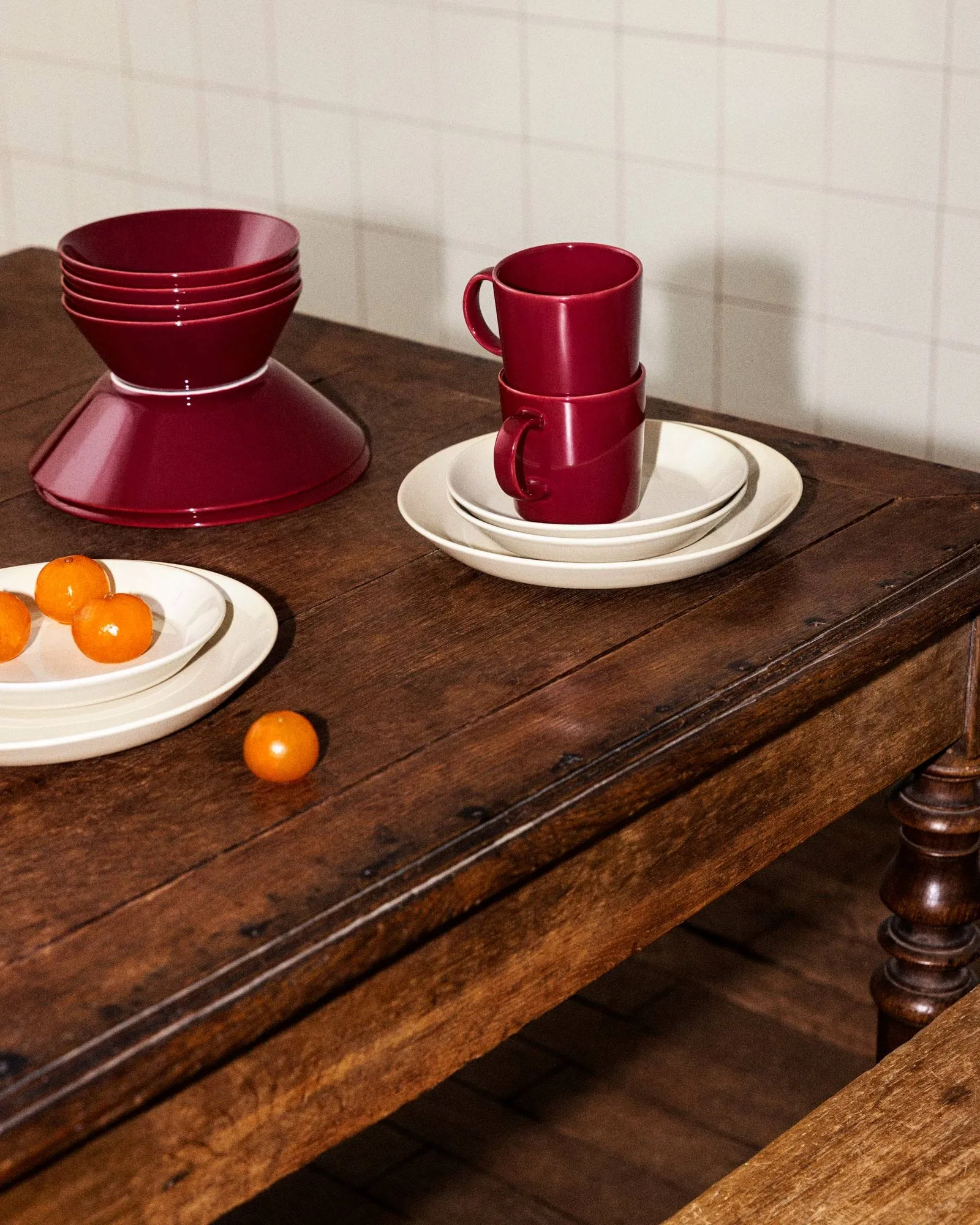 Teema Suppenteller , Kirsche Iittala