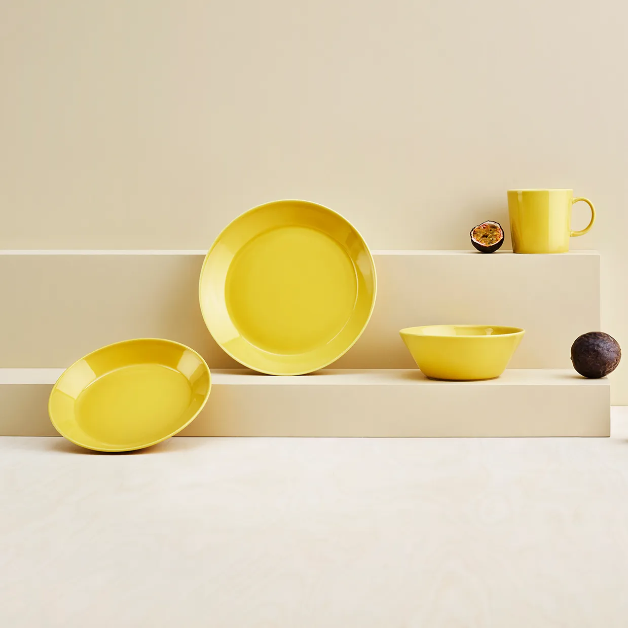Teema Teller Ø21cm, Honig (gelb) Iittala
