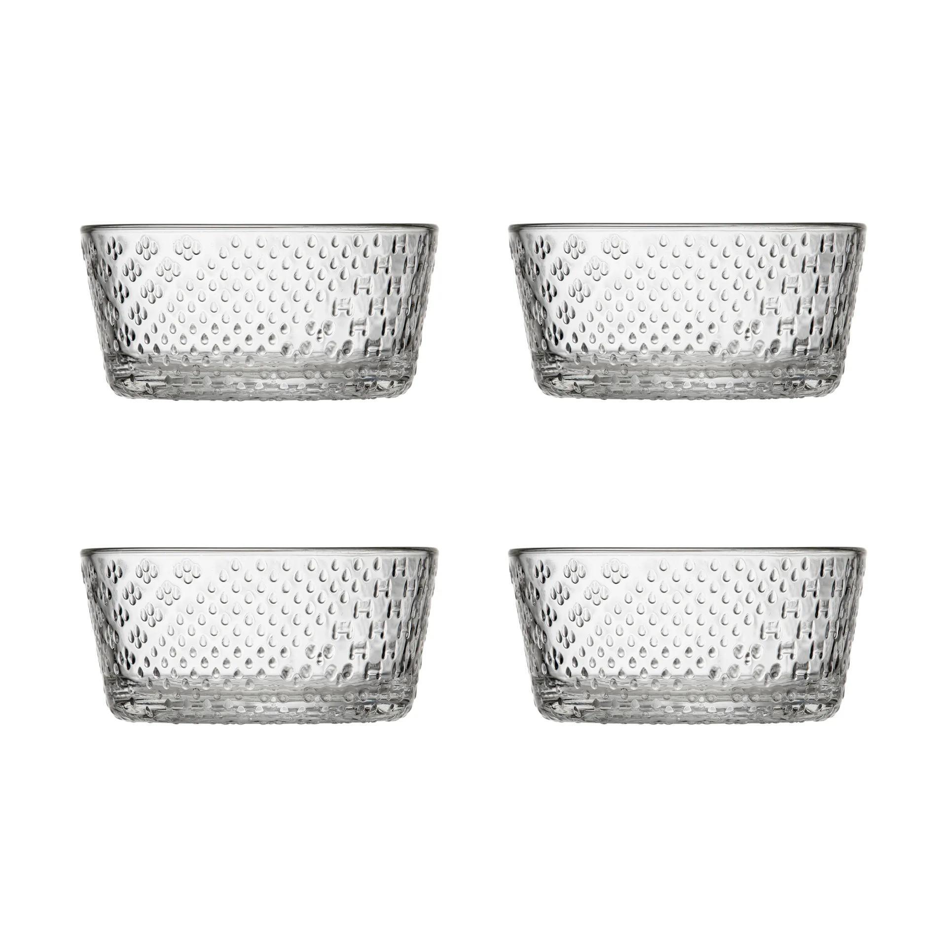 Tundra Schale 25 cl 4er Pack, Klar Iittala