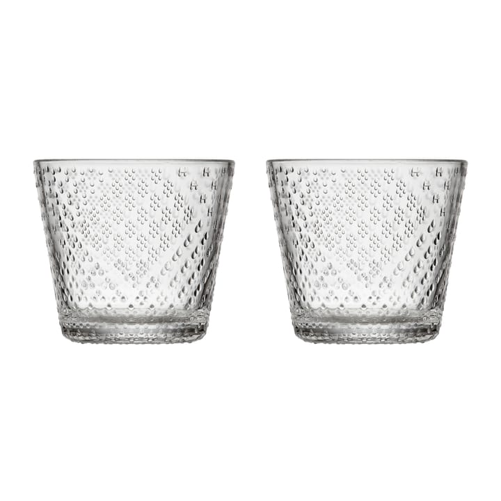 Tundra Wasserglas 29cl 2er Pack - Klar - Iittala