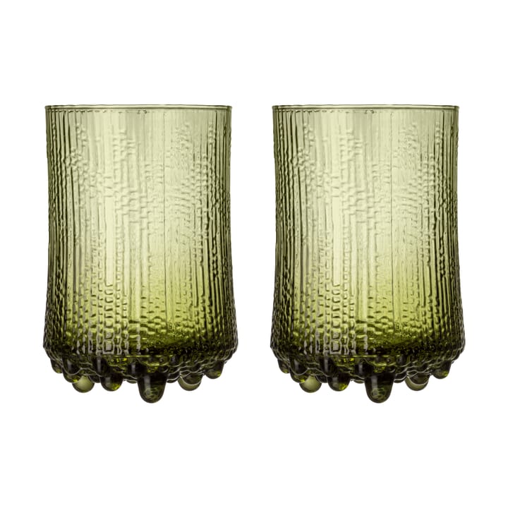 Ultima Thule Bierglas finnischer Sand 38 cl 2er-Pack - Grün - Iittala