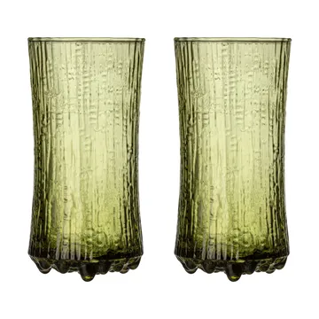 Ultima Thule Champagnerglas finnischer Sand 18 cl 2er-Pack - Grün - Iittala