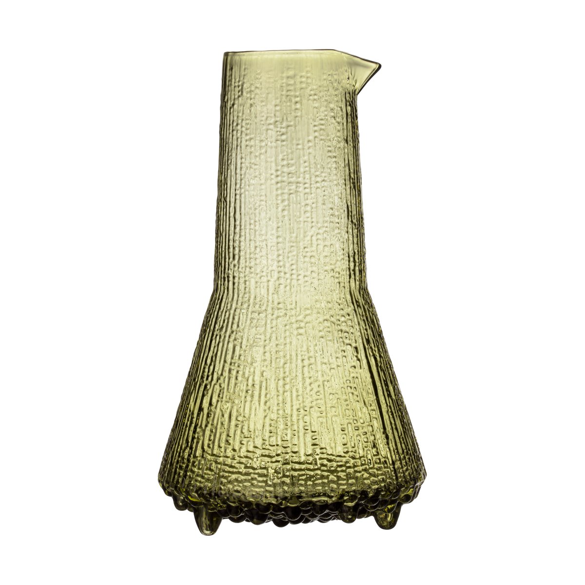 Iittala Ultima Thule Karaffe finnischer Sand 0,5 L Grün