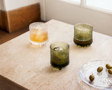 Ultima Thule On the rocks Glas finnischer Sand 2er-Pack - Grün - Iittala