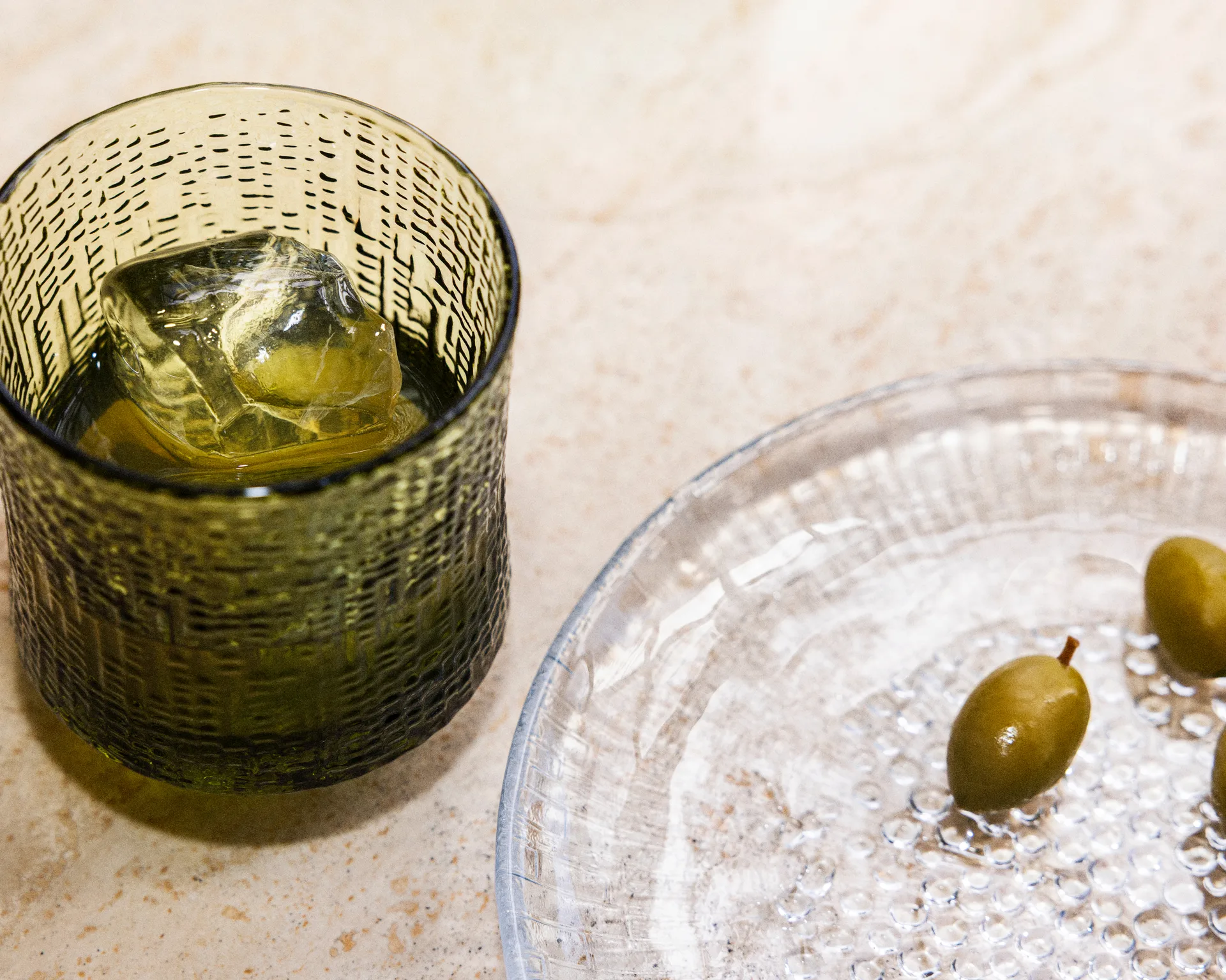 Ultima Thule Trinkglas finnischer Sand 20 cl 2er-Pack, Grün Iittala