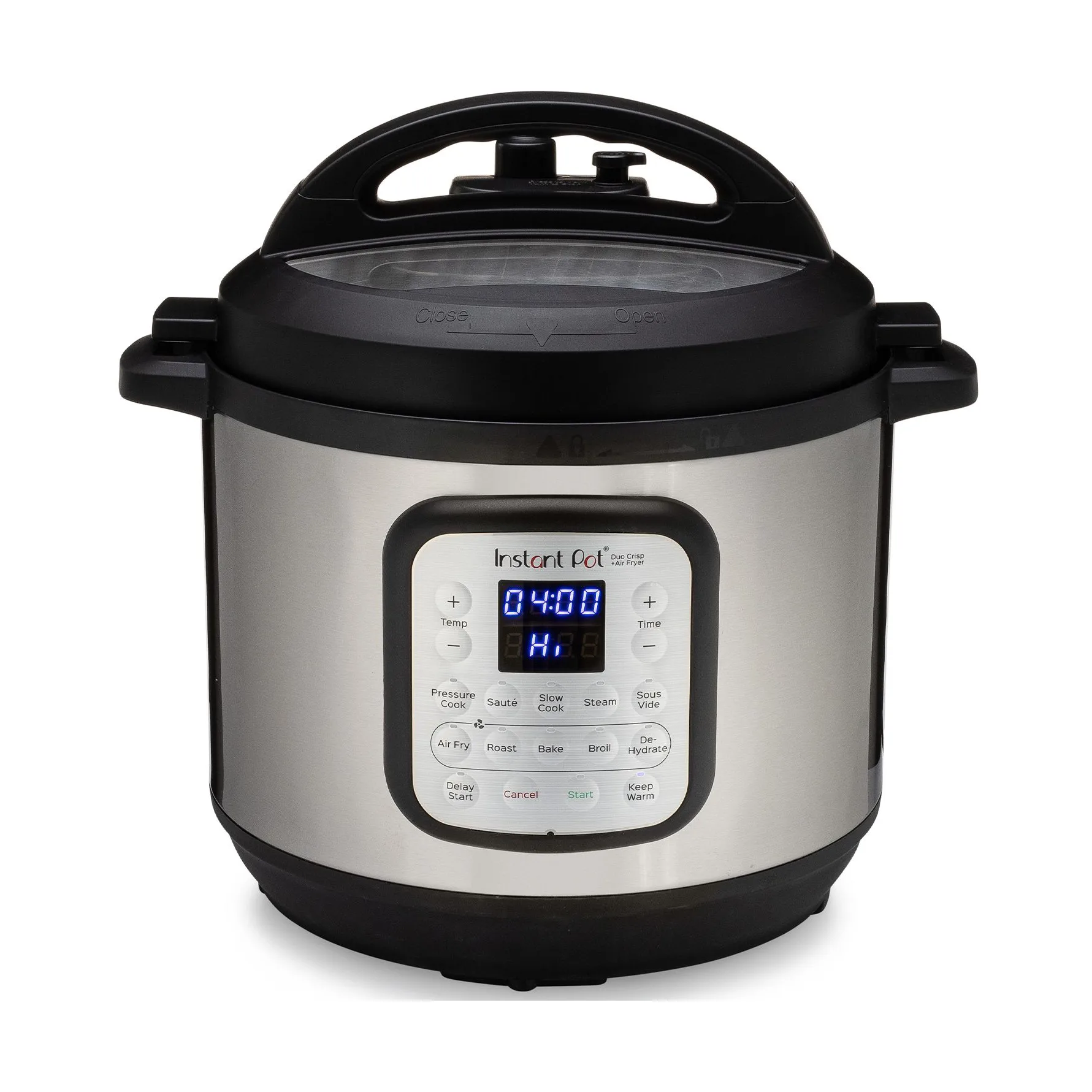 Instant Pot Duo Crisp Multikocher 8 L, Black Instant Pot